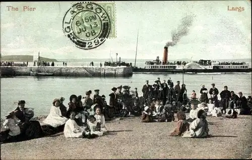 Ak Largs Schottland, The Pier