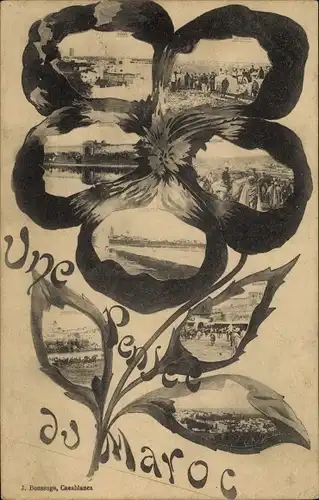 Ak Marokko, Teilansichten