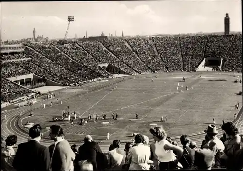 Ak Leipzig in Sachsen, Stadion der Hunderttausend