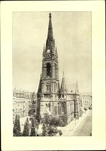 Ak Dresden Neustadt, Martin Luther Kirche