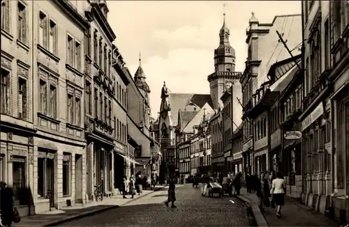 Ak Werdau in Sachsen, August-Bebel-Straße