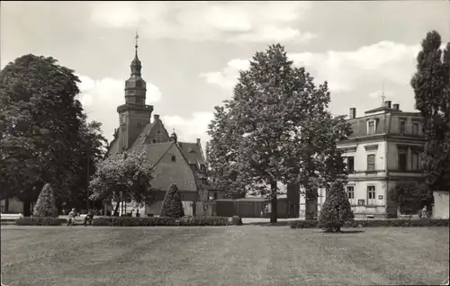 Ak Werdau in Sachsen, Leninplatz