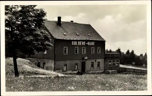 Ak Schnarrtanne Auerbach im Vogtland, Goldene Höhe