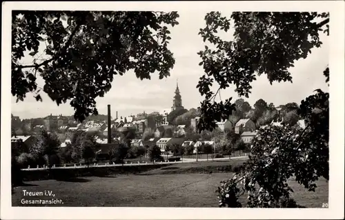 Ak Treuen im Vogtland, Gesamtansicht