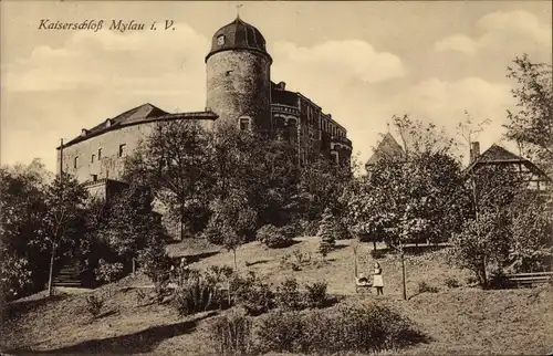 Ak Mylau Reichenbach im Vogtland, Kaiserschloss
