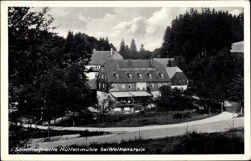 Ak Wolkenstein im Erzgebirge, Hüttenmühle