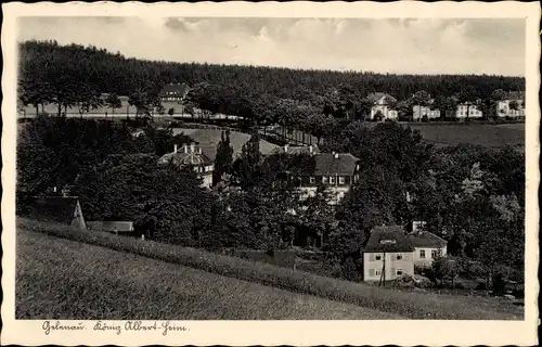 Ak Gelenau im Erzgebirge, König Albert-Heim