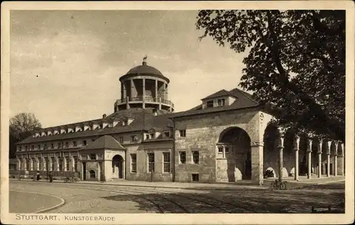 Ak Stuttgart in Württemberg, Kunstgebäude