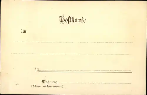 Ak Garmisch Partenkirchen in Oberbayern, Ortsansicht mit Wetterstein-Gebirge