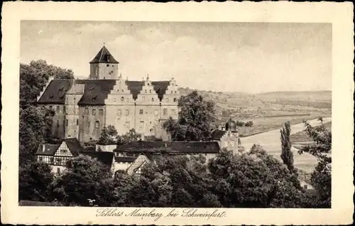 Ak Mainberg Schonungen in Unterfranken, Schloss Mainberg