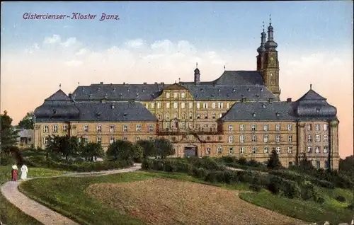 Ak Bad Staffelstein am Main Oberfranken, Cistercienser-Kloster Banz