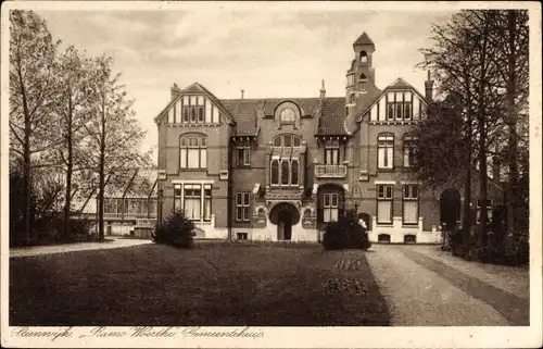 Ak Steenwijk Overijssel, Gemeentehuis