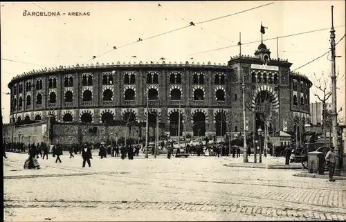 Ak Barcelona Katalonien, Arenas, Stierkampfarena