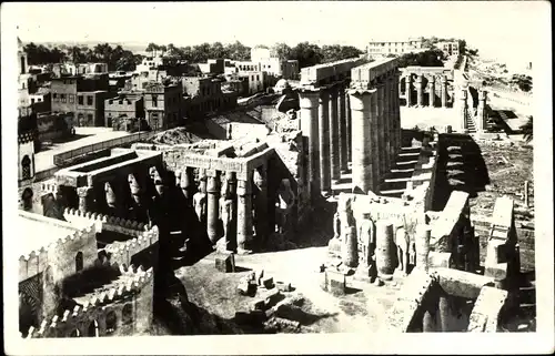 Foto Ak Luxor Ägypten, Le Temple, Ruines