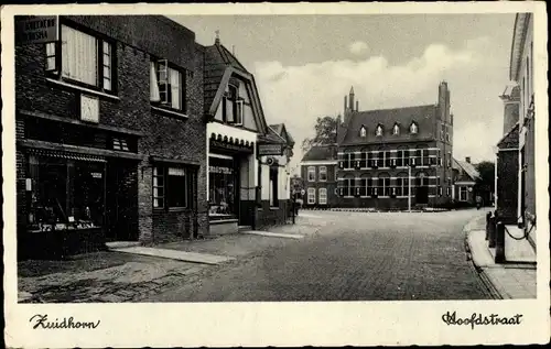 Ak Zuidhorn Groningen Niederlande, Hoofdstraat