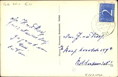 Ak Delfzijl Groningen, Singel