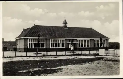 Ak Amsterdamscheveld Erica Drenthe Niederlande, R. K. School