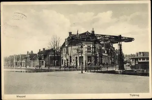 Ak Meppel Drenthe Niederlande, Tipbrug