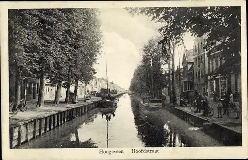 Ak Hoogeveen Drenthe, Hoofdstraat