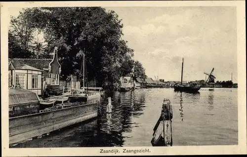 Ak Zaandijk Nordholland, Zaangezicht, Windmühle