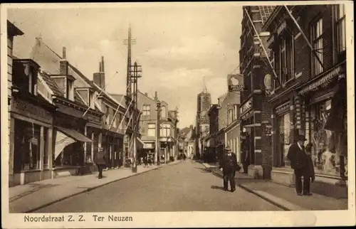 Ak Terneuzen Zeeland Niederlande, Noordstraat