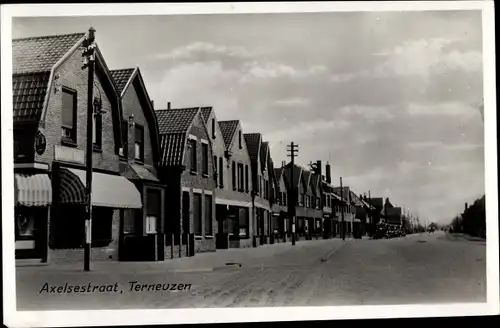 Ak Terneuzen Zeeland Niederlande, Axelsestraat