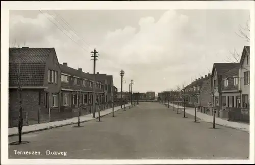 Ak Terneuzen Zeeland Niederlande, Dokweg