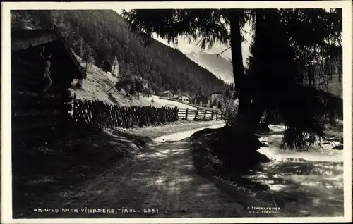 Ak Tirol, Partie am Weg nach Vinaders