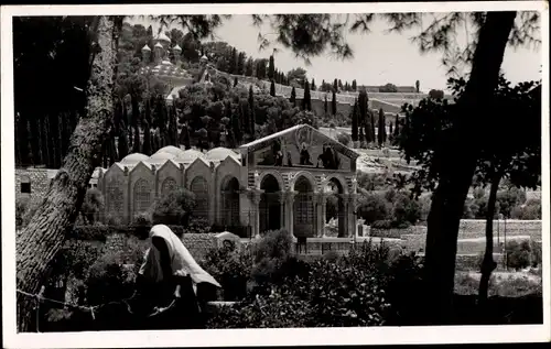 Foto Ak Gethsemane Israel, Kirche
