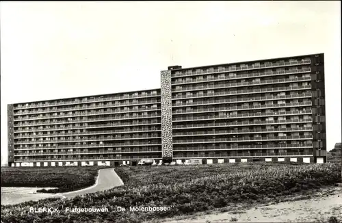 Ak Blerick Limburg Niederlande, Flatgebouwen De Molenbossen