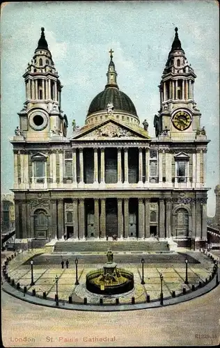 Ak London City England, St. Paul's Cathedral