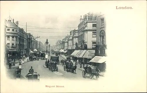 Ak London City England, Regent Street