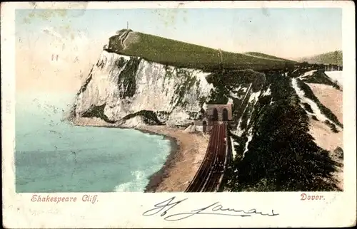 Ak Dover Kent England, Shakespeare Cliff