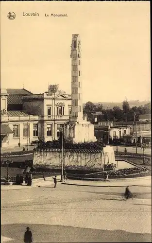 Ak Louvain Leuven Flämisch Brabant, Le Monument