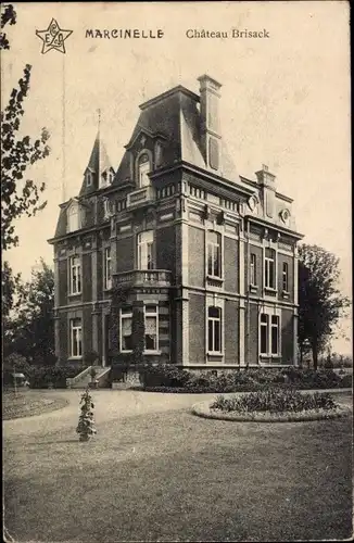 Ak Marcinelle Charleroi Wallonien Hennegau, Chateau Brisack