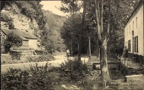 Ak Hastière Wallonien Namur, Pont d'Arcole