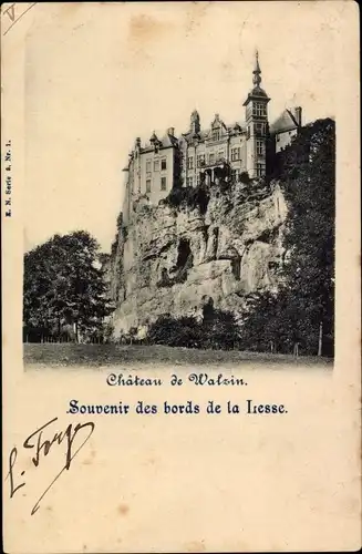 Ak Dinant Wallonien Namur, Chateau de Walzin