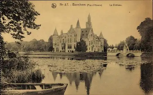 Ak Bornhem Bornem Flandern Antwerpen, Le Chateau