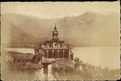 Ak Locarno Kanton Tessin Schweiz, Madonna del Basso, Gardinello