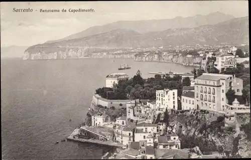 Ak Sorrento Campania, Panorama da Capodimonte