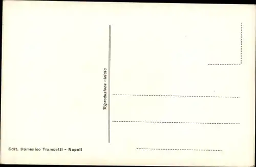 Ak Napoli Neapel Campania, Panorama preso da S. Martino
