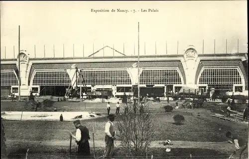 Ak Nancy Meurthe et Moselle, Exposition de Nancy, Les Palais
