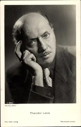 Ak Schauspieler Theodor Loos, Film Foto Verlag A 3680/1, Portrait