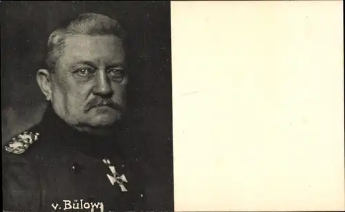 Ak Karl von Bülow, Generalfeldmarschall I. WK