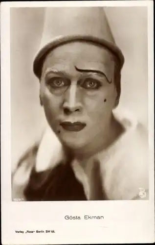 Ak Schauspieler Gösta Ekman, Portrait