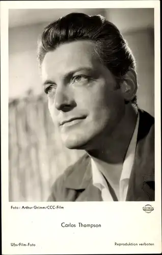 Ak Schauspieler Carlos Thompson, Gloria Film