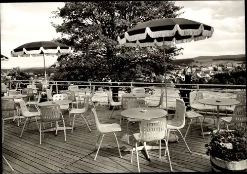 Ak Braunlage im Oberharz, Cafe-Panorama-Pension