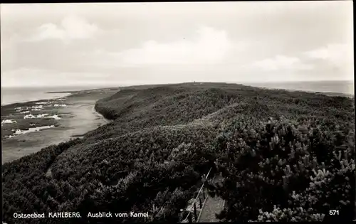 Ak Krynica Morska Ostseebad Kahlberg, Ausblick vom Kamel