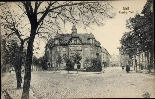 Ak Sowjetsk Tilsit Ostpreußen, Thesingplatz