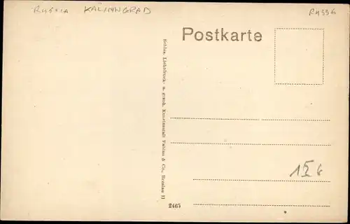 Ak Sowjetsk Tilsit Ostpreußen, Thesingplatz